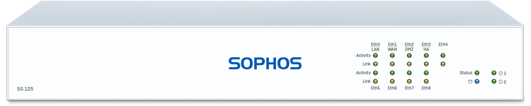 Sophos SG 125 Rev. 3 Security Appliance front
