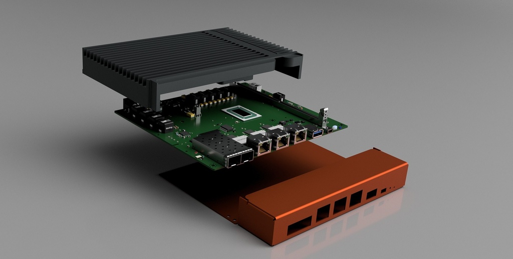 [DEC740] DEC700 Series – OPNsense® Desktop Security Appliance + 1 Jahr Lizenz (DEC740)
