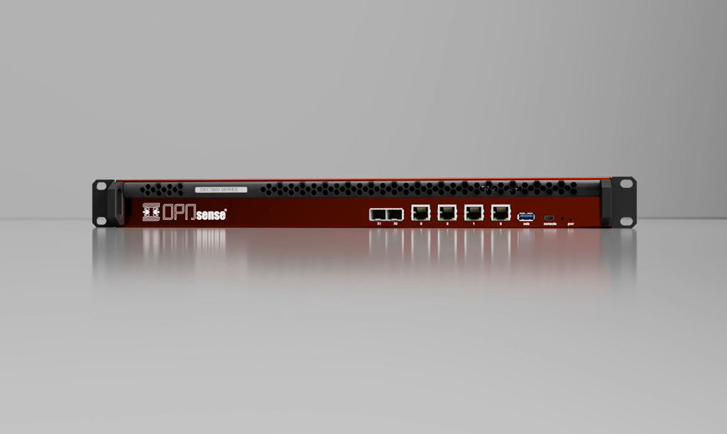 [DEC3852] DEC3800 Series – OPNsense® Desktop Security Appliance + 1 Jahr Lizenz (DEC3852)