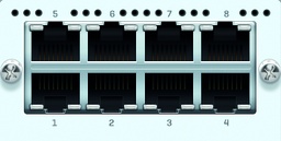 [XGCZTCHF8] 8 Port GbE Kupfer FleXi Port Modul (für XG 750 and SG/XG 550/650 rev.2 only)