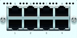 [XGCZTCHF8] 8 Port GbE Kupfer FleXi Port Modul (für XG 750 and SG/XG 550/650 rev.2 only)