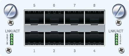 [SGIZTCHF8] 8 Port GbE SFP FleXi Port Modul (für SG/XG 2xx/3xx/4xx alle Revisions)